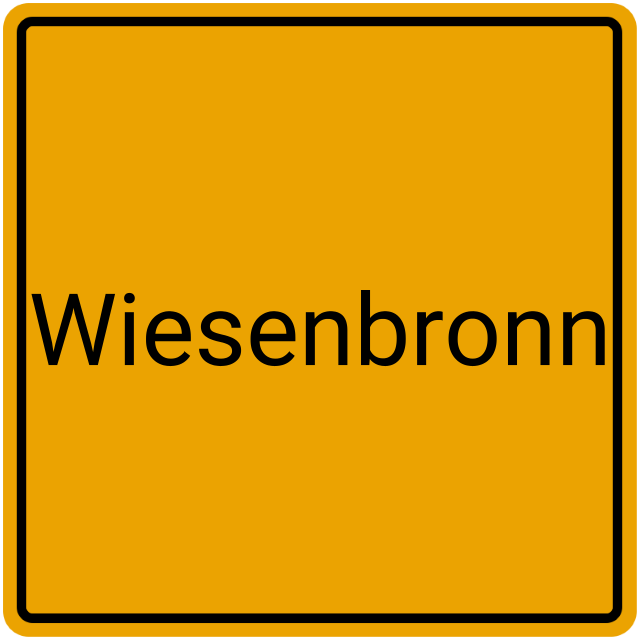 Meldebestätigung Wiesenbronn