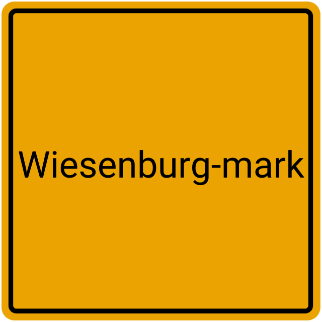 Meldebestätigung Wiesenburg-Mark