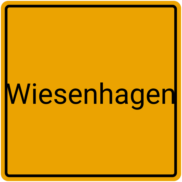 Meldebestätigung Wiesenhagen