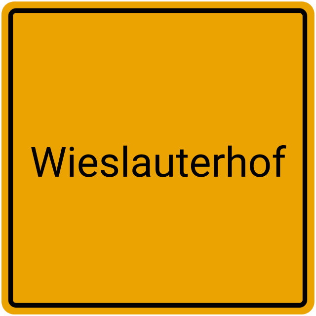 Meldebestätigung Wieslauterhof