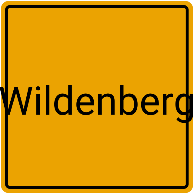 Meldebestätigung Wildenberg