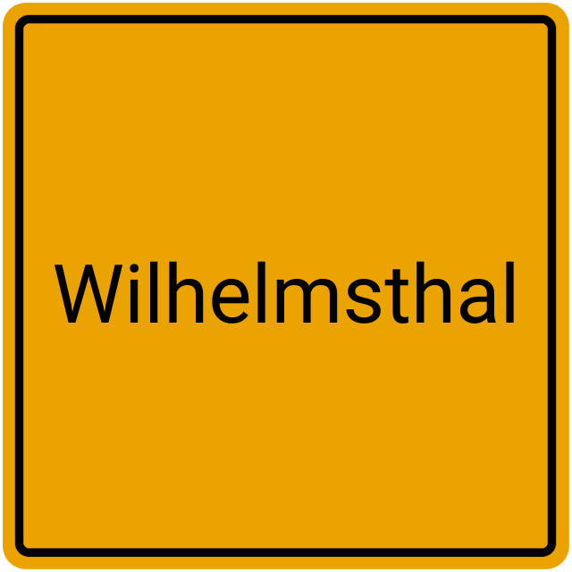 Meldebestätigung Wilhelmsthal