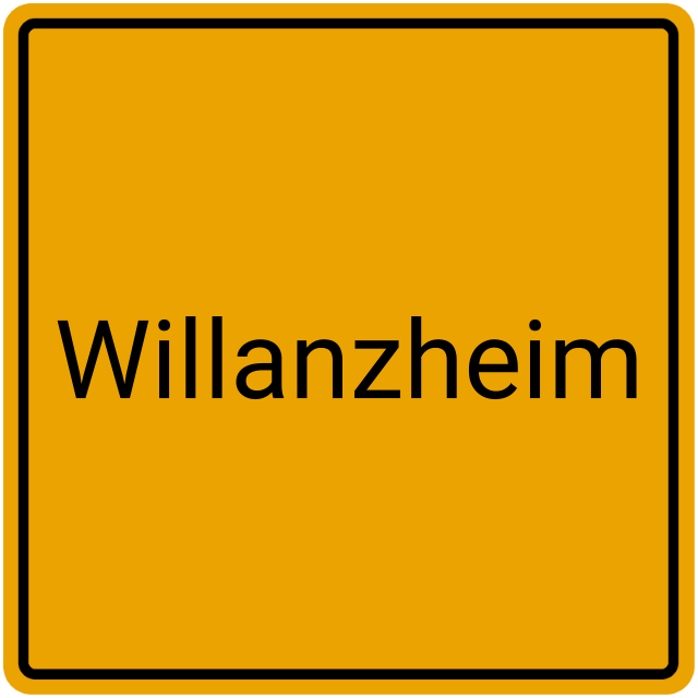 Meldebestätigung Willanzheim