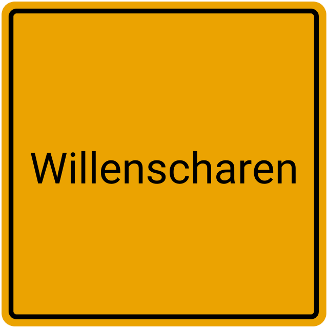 Meldebestätigung Willenscharen