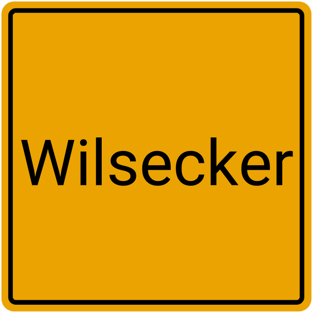 Meldebestätigung Wilsecker