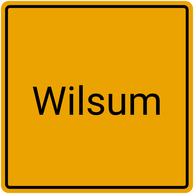 Meldebestätigung Wilsum