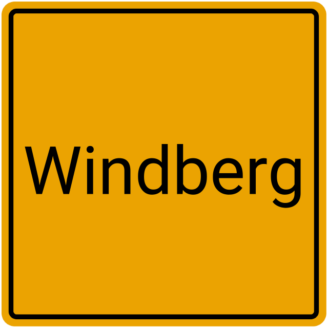 Meldebestätigung Windberg