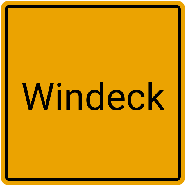 Meldebestätigung Windeck