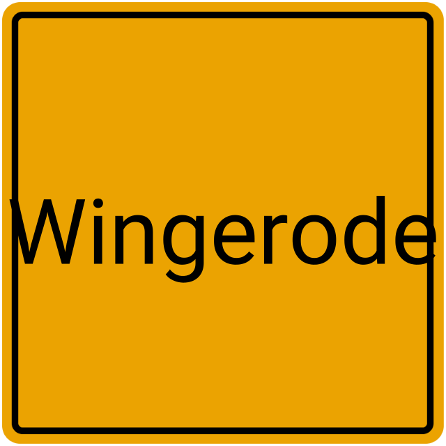 Meldebestätigung Wingerode