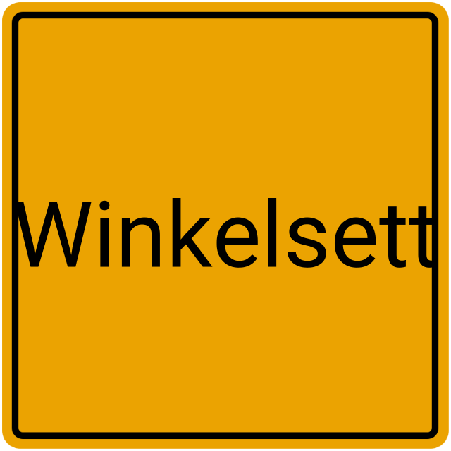 Meldebestätigung Winkelsett