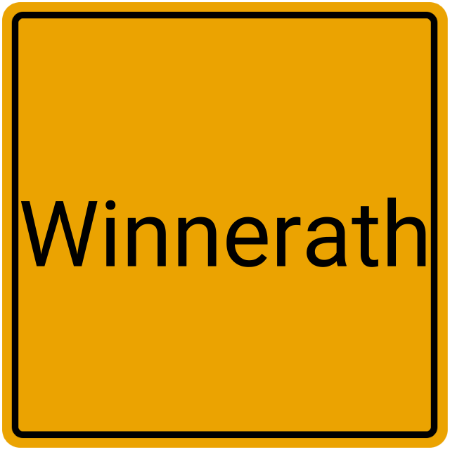 Meldebestätigung Winnerath