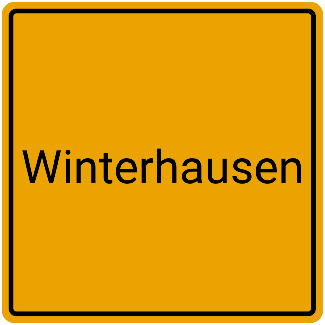 Meldebestätigung Winterhausen