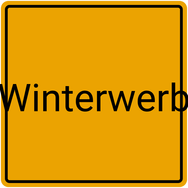 Meldebestätigung Winterwerb