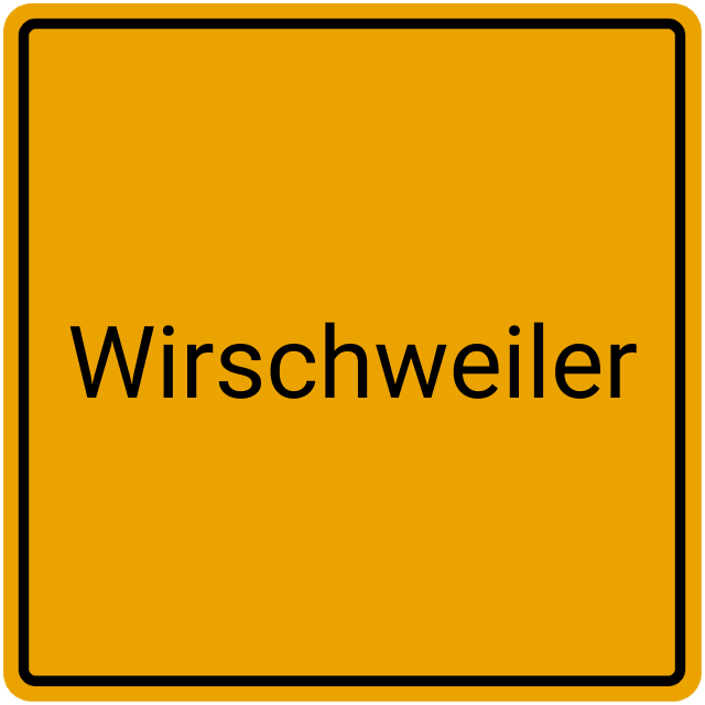 Meldebestätigung Wirschweiler
