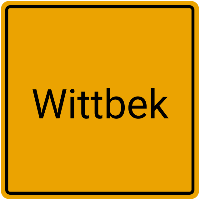 Meldebestätigung Wittbek
