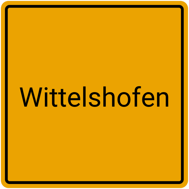 Meldebestätigung Wittelshofen