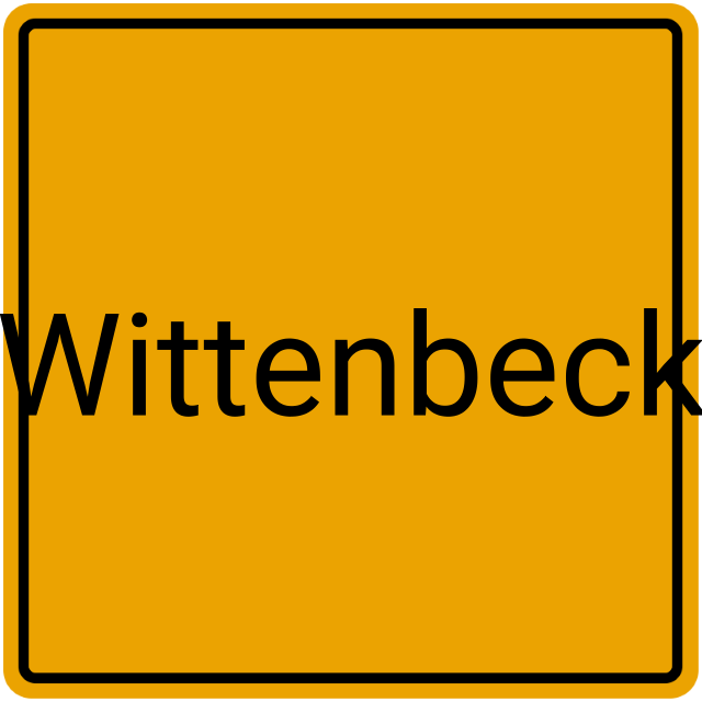 Meldebestätigung Wittenbeck