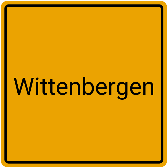 Meldebestätigung Wittenbergen