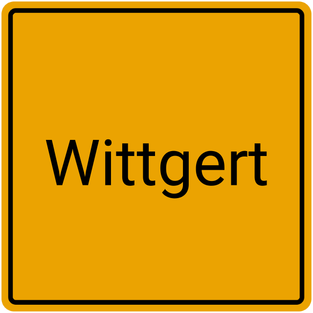 Meldebestätigung Wittgert