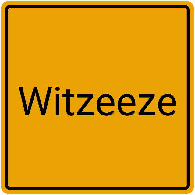 Meldebestätigung Witzeeze