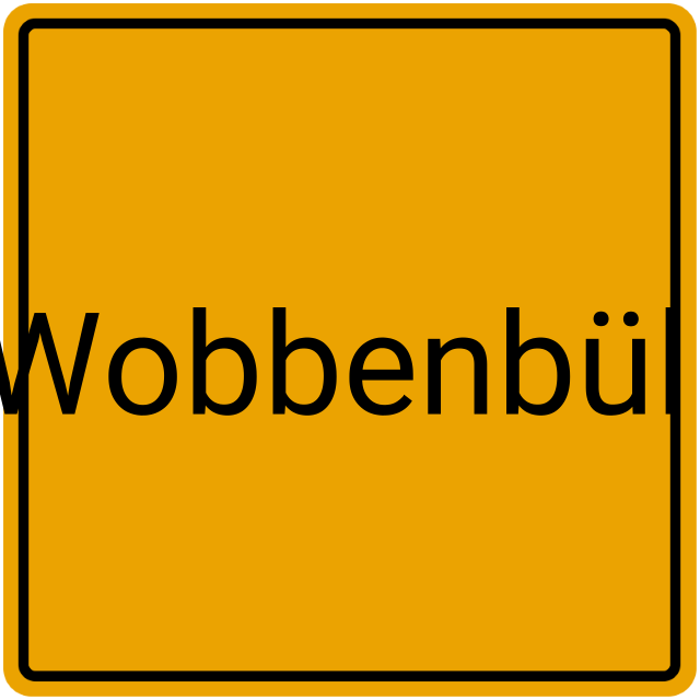 Meldebestätigung Wobbenbüll