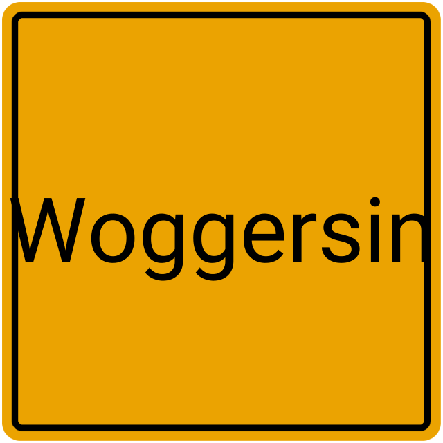 Meldebestätigung Woggersin