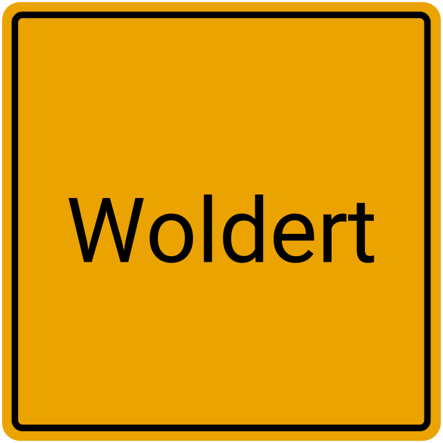 Meldebestätigung Woldert