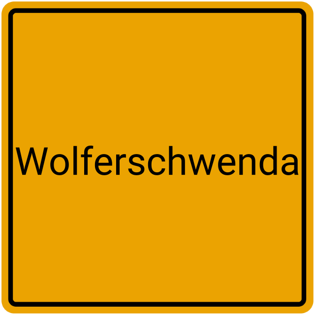 Meldebestätigung Wolferschwenda