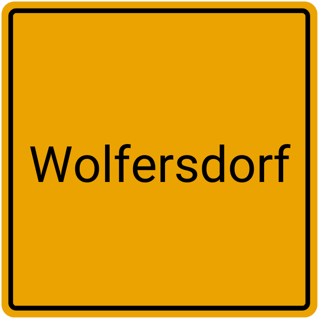 Meldebestätigung Wolfersdorf
