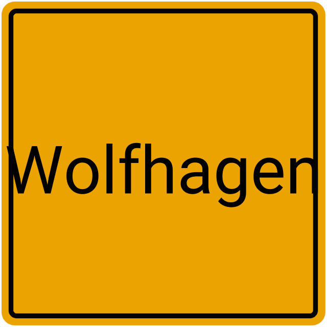 Meldebestätigung Wolfhagen