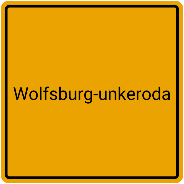 Meldebestätigung Wolfsburg-Unkeroda