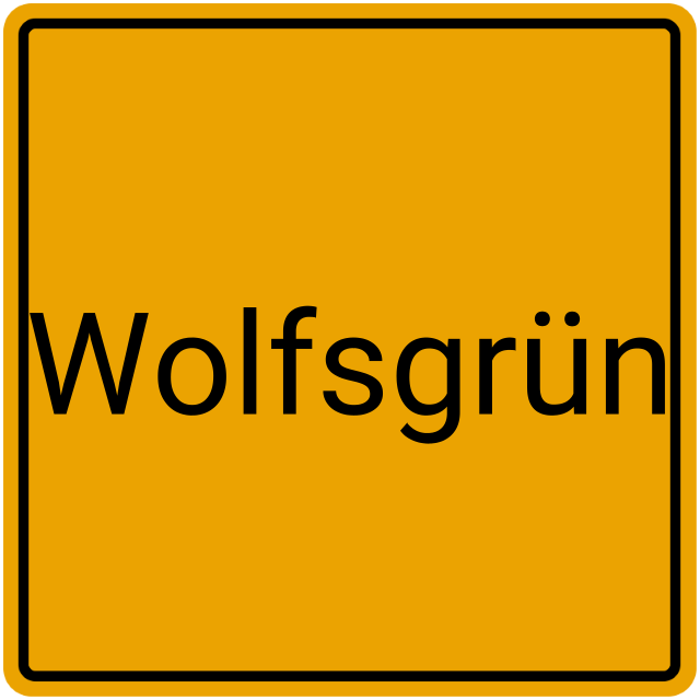Meldebestätigung Wolfsgrün