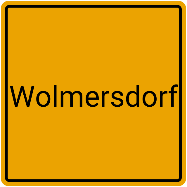Meldebestätigung Wolmersdorf