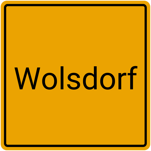 Meldebestätigung Wolsdorf