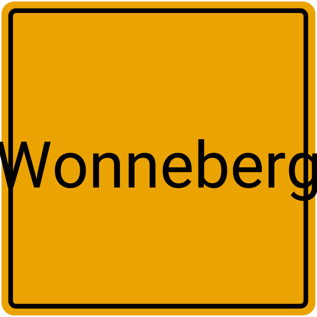 Meldebestätigung Wonneberg