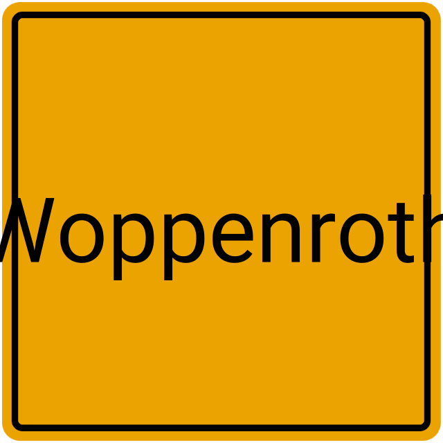 Meldebestätigung Woppenroth