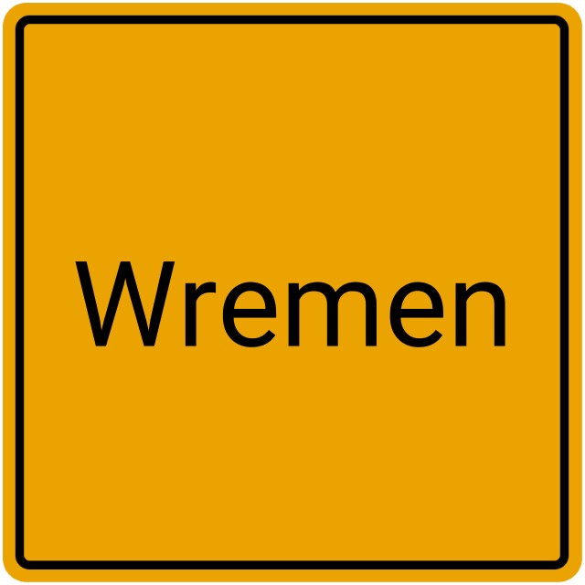 Meldebestätigung Wremen