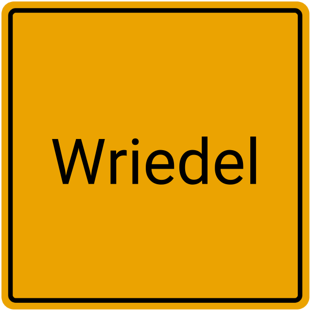 Meldebestätigung Wriedel