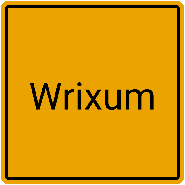 Meldebestätigung Wrixum