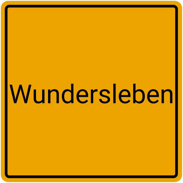 Meldebestätigung Wundersleben