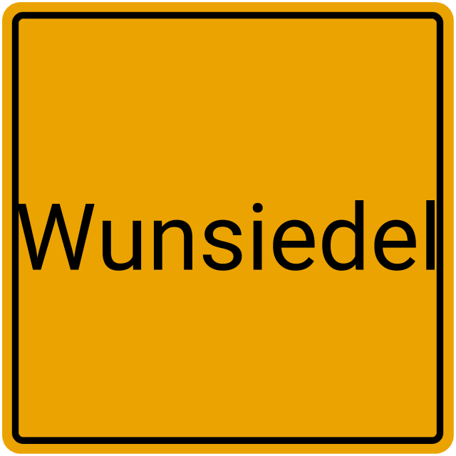 Meldebestätigung Wunsiedel