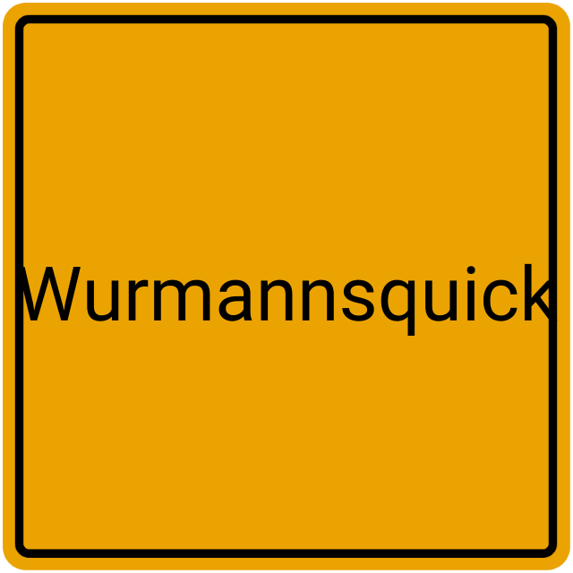 Meldebestätigung Wurmannsquick