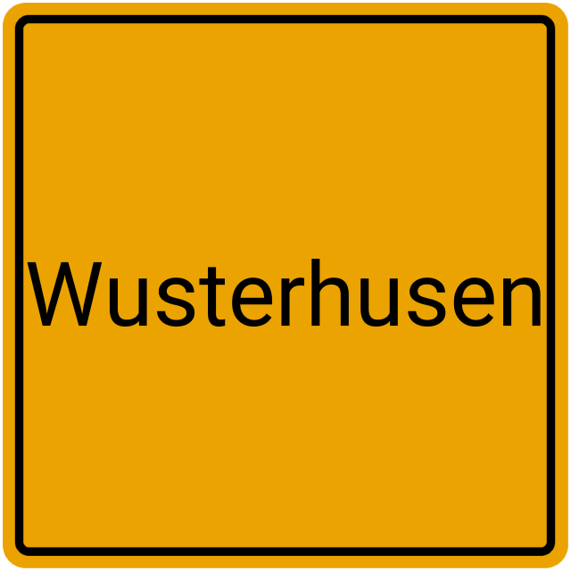 Meldebestätigung Wusterhusen