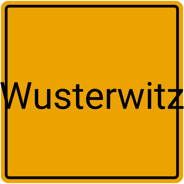 Meldebestätigung Wusterwitz