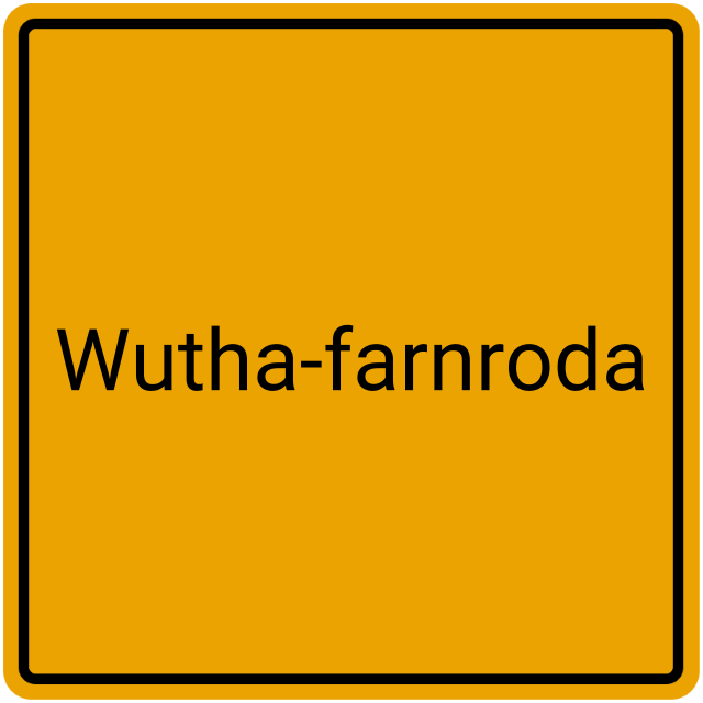 Meldebestätigung Wutha-Farnroda