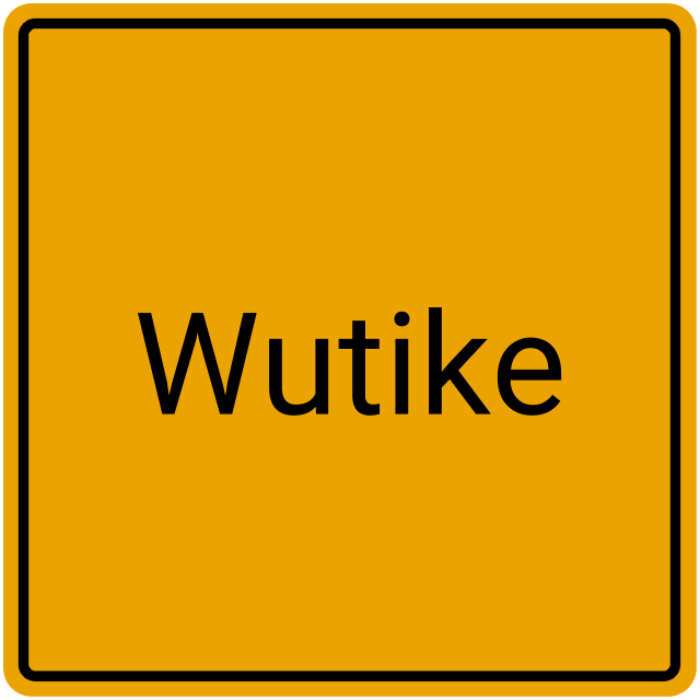 Meldebestätigung Wutike