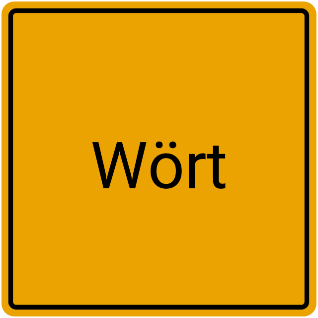 Meldebestätigung Wört