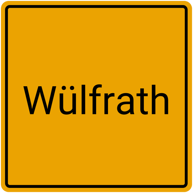Meldebestätigung Wülfrath