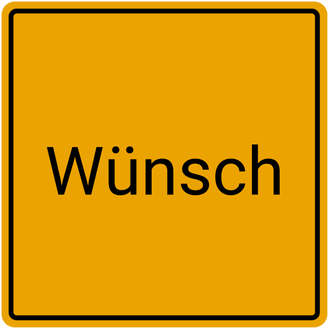 Meldebestätigung Wünsch