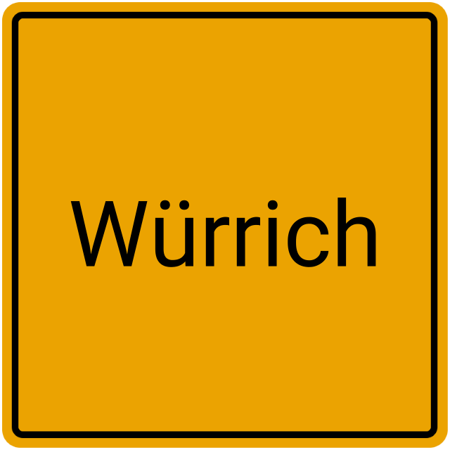 Meldebestätigung Würrich